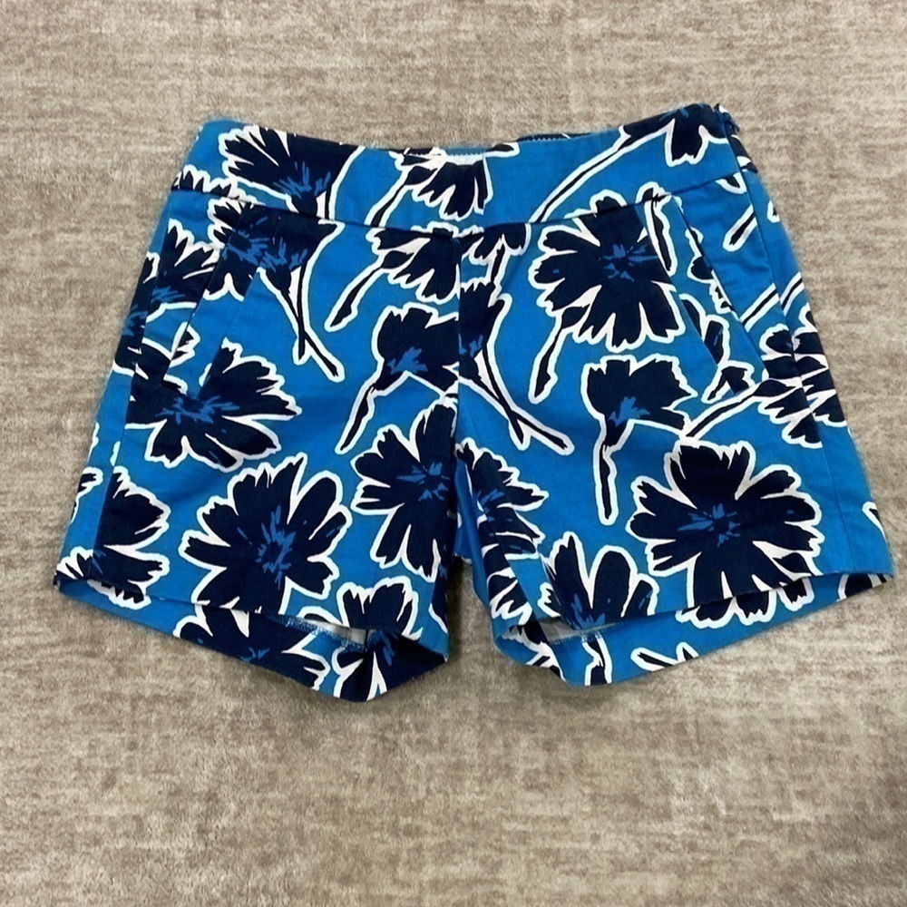 JCREW Blue Floral Shorts